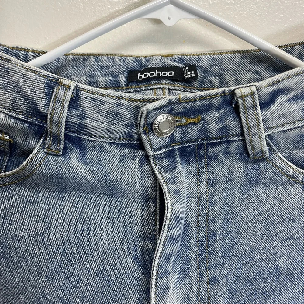 Boohoo split hem